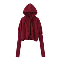 JOHN LAWRENCE SULLIVAN : SWEAT BALLOON SLEEVE HOODIE