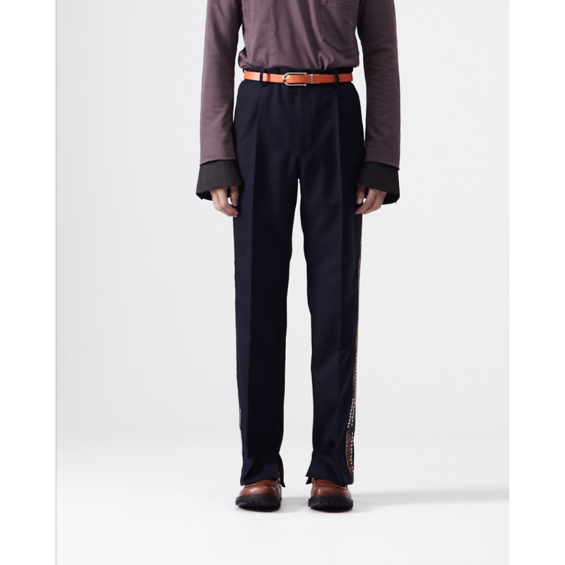 BED j.w. FORD : Glitter Side Stripe Pants | BIR