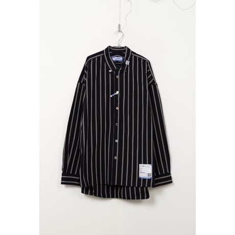 in・stru(men-tal).MIHARA YASUHIRO :COTTON HIGH DENSITY STRIPE LS SHIRTS
