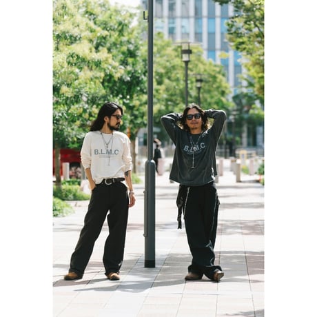 S.i.m : B.L.M.C LONG SLEEVE T-SHIRT