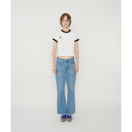 JANE SMITH : MICKEY FACE RINGER T-SHIRT