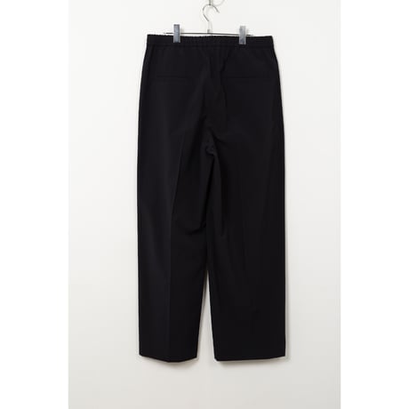 in・stru(men-tal).MIHARA YASUHIRO:W/R TAFFETA EASY TROUSERS