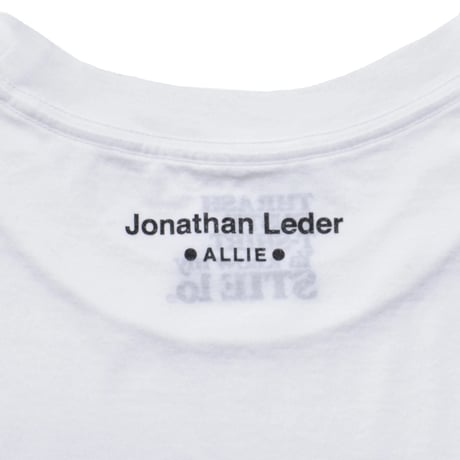 MINEDENIM : Jonathan Leder × Stie-lo "OLIVIA" Crewneck T-SH