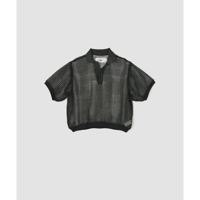 JOHN MASON SMITH / JANE SMITH : SQUARE MESH SKIPPER POLO