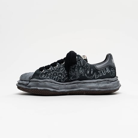 Maison MIHARA YASUHIRO :- BLAKEY - original sole graffiti printed Low-Top sneakers