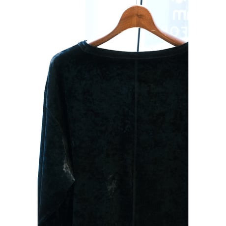 Juha × BIRTHDAY : EX.SHADED VELVET BOAT-NECK L/S