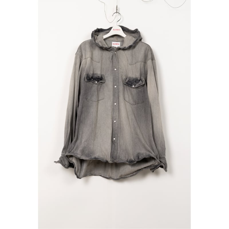 KAMIYA : WIRE DENIM WESTERN SHIRT | BIRTH DAY