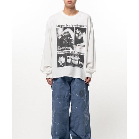 KAMIYA : “ALL AROUND YOU” L/S Tee T/C