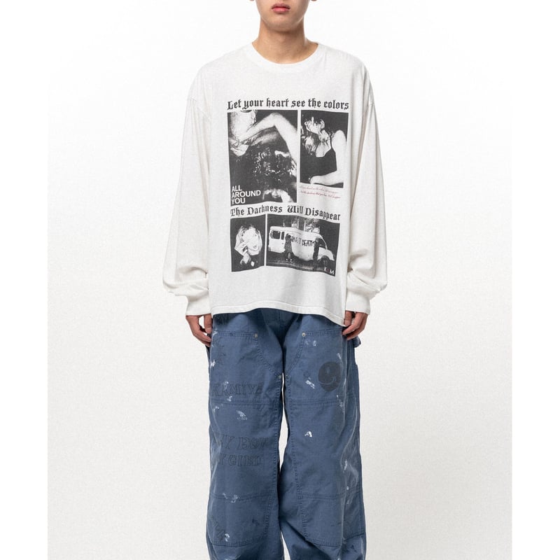 KAMIYA : “ALL AROUND YOU” L/S Tee T/C | BIRTH DAY