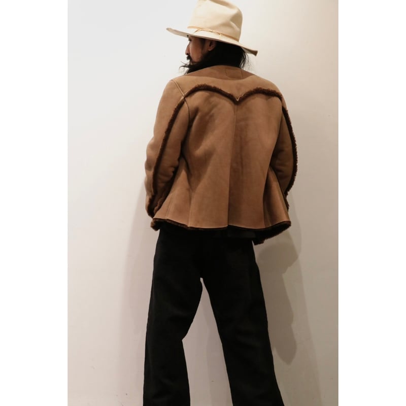 約30万　激レア　最上質　the letters ムートン　レザー　ジャケット The Letters : WORKERS JACKET -MOUTON- | BIRTH DAY