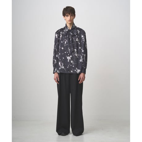 JUHA : FLORAL BOWTIE SHIRT