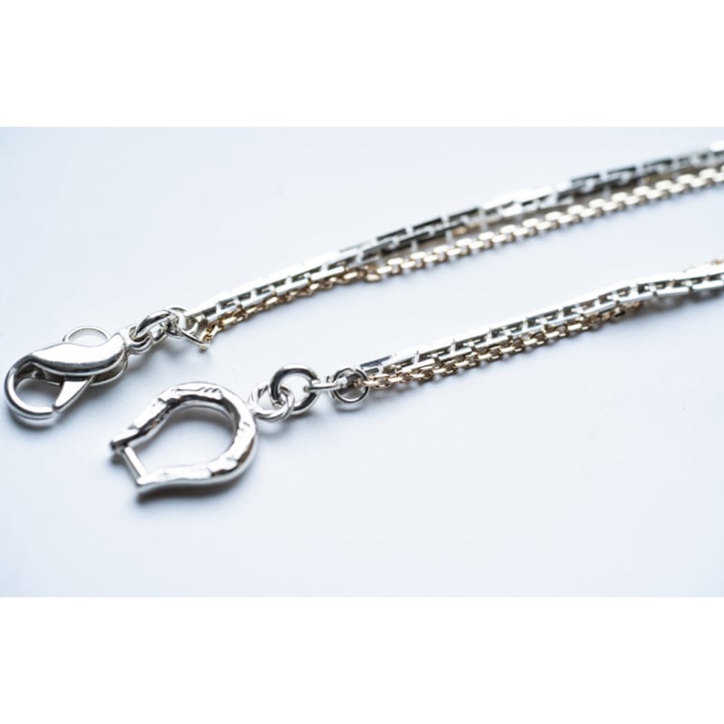 WAKAN SILVER SMITH : BN-092 K10 Horse shoe comb