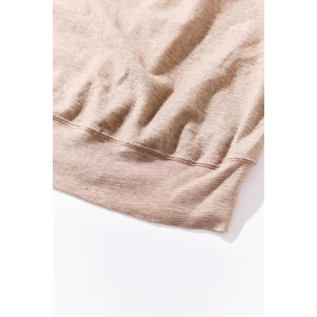 WELLDER : Organic Pile Crew Neck