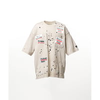 Maison MIHARA YASUHIRO : Embellished Sticker T-shirt