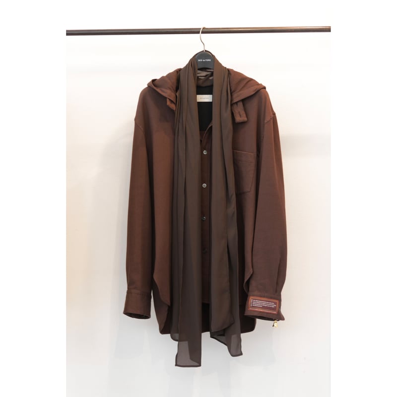 BED J.W. FORD 17AW カットオフラップサーマルカットソー/2 BED J.W.