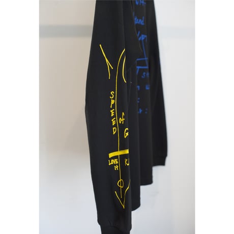 B.L.M.C. : Graffiti long sleeve