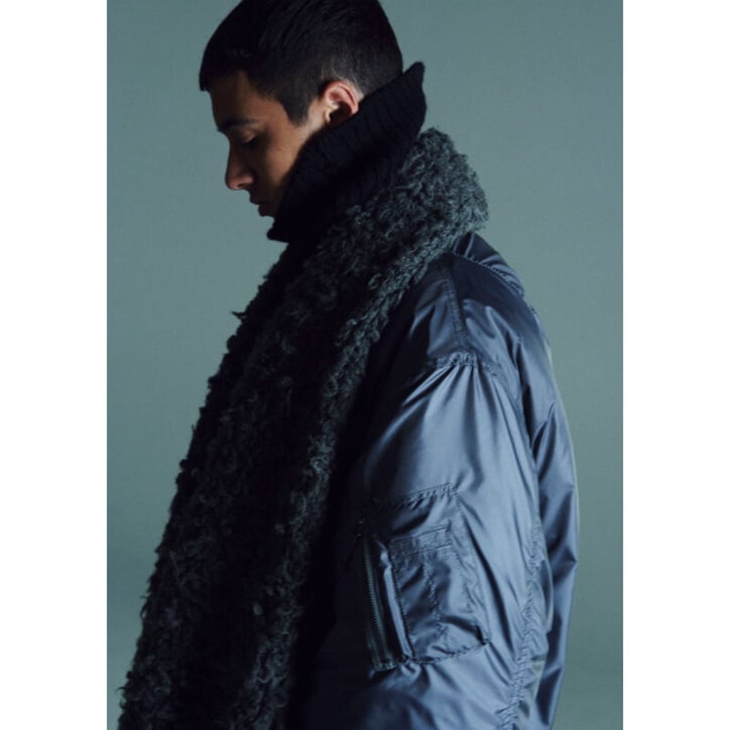 JOHN MASON SMITH:PILE MOP MAFFLER | BIRTH DAY