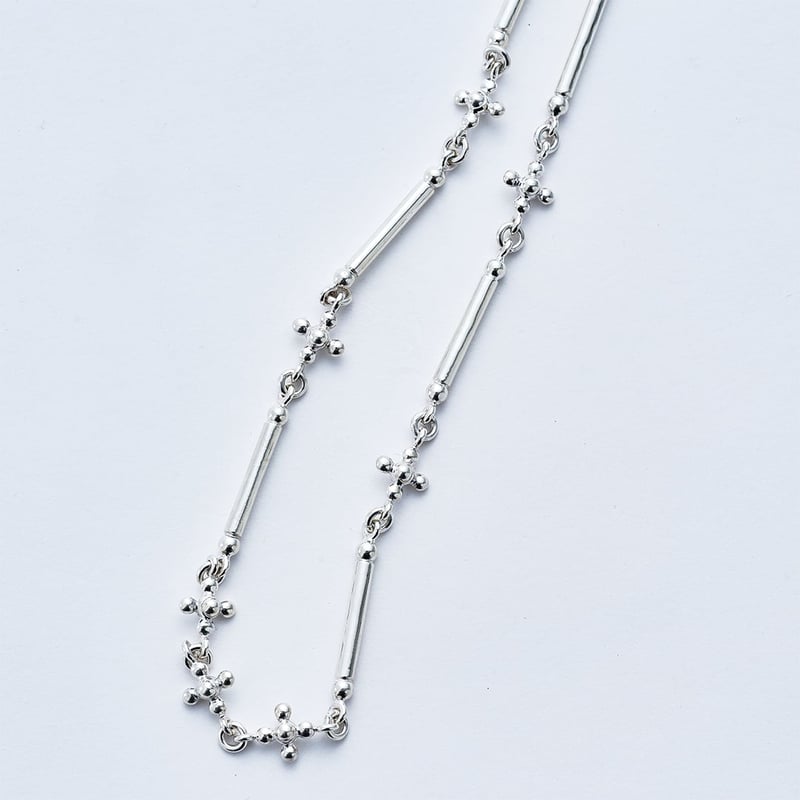 WAKAN SILVER SMITH : C-050 Breastplate necklace