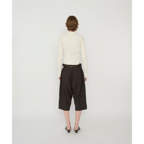 JOHN MASON SMITH / JANE SMITH : WOOL TROPICAL SHORT TROUSER
