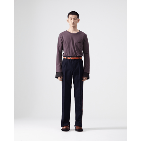 BED j.w. FORD : Glitter Side Stripe Pants