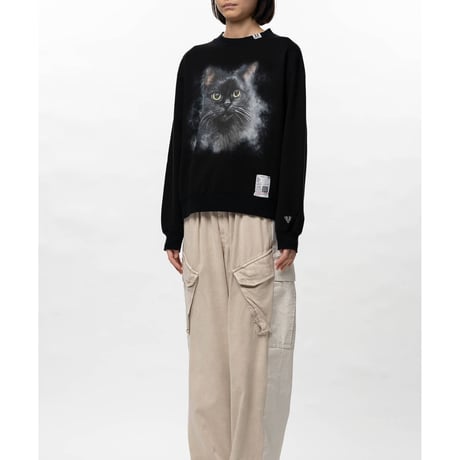 Maison MIHARA YASUHIRO : Cat Printed Sweatshirt