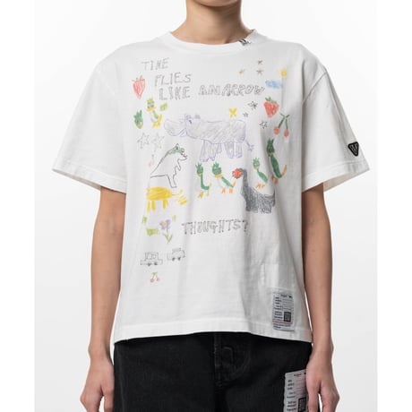 Maison MIHARA YASUHIRO : Kids Doodle Printed T-shirt
