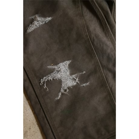 KAMIYA : BORO Duck Painter Pants