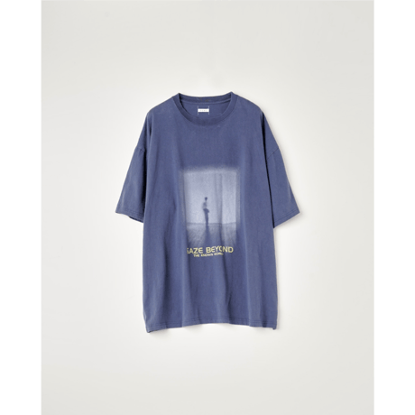 NAME. : LOOSE FIT PRINT TEE -WE ARE ALL ALONE-