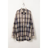 Maison MIHARA YASUHIRO : VINTAGE LIKE CHECK L/S SHIRTS