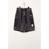 Maison MIHARA YASUHIRO : DAMAGED CARGO SHORT PANTS