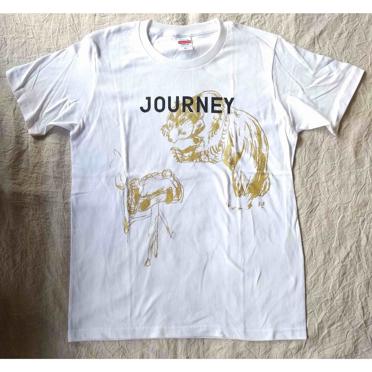 JOURNEY(ジャーニー) 日本限定Tシャツ ジャーニー JOURNEY ロゴ Tシャツ ネイビー 紺色 XL 古着 - メルカリ