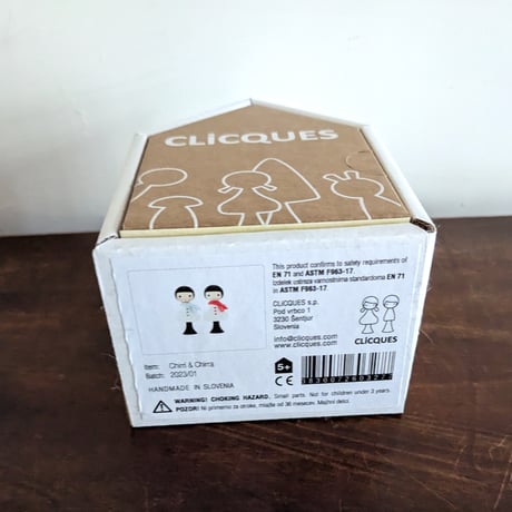 どいかや：「チリとチリリ」こけし（CLiCQUES）