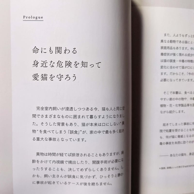 猫が食べると危ない食品・植物・家の中の物図鑑』 | nowaki