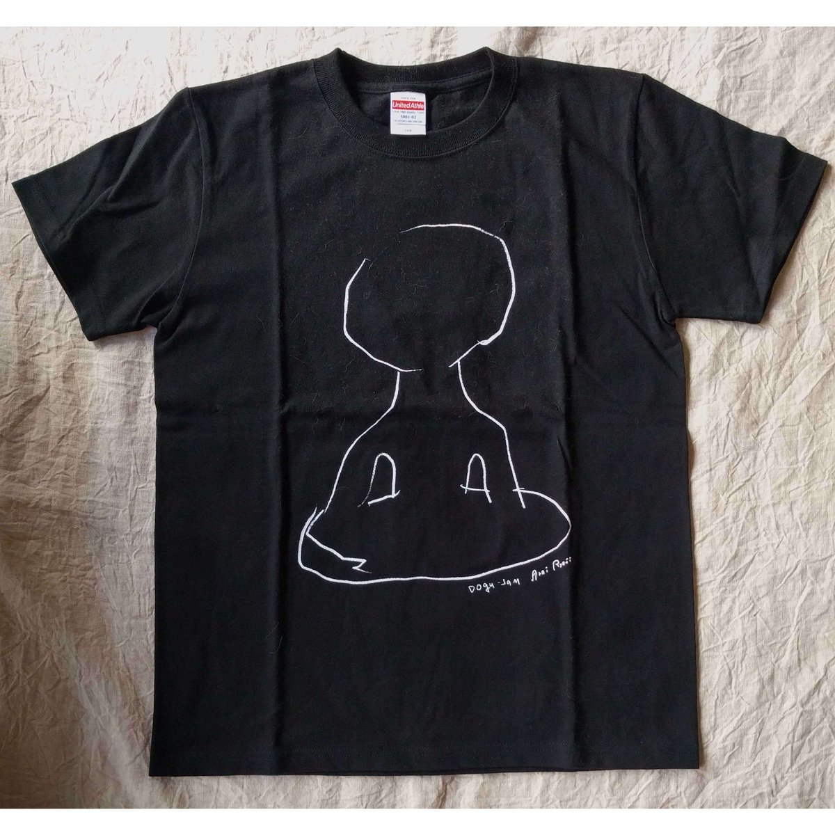 DOGU-SAN Tシャツ 黒x白(荒井良二) | nowaki DOGU-SAN Tシャツ 黒x白(荒井良二) | nowaki
