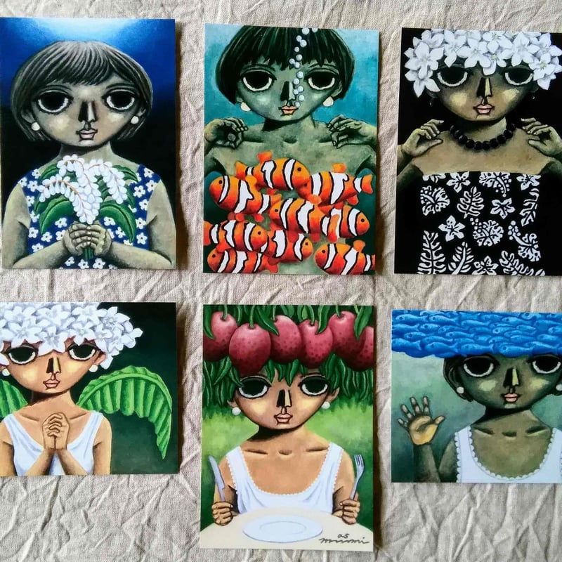 原マスミポストカードセット6種 | nowaki