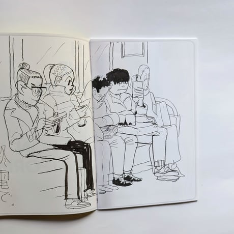 『IN THE TRAIN AT THE STATION PLATFORM 』（TAKEUMA/タケウマ）
