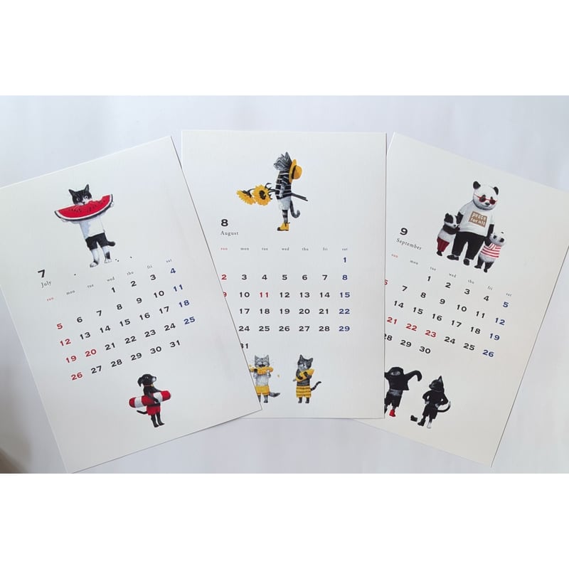 牧野千穂：カレンダー2026「 Love and All That 」 | nowaki