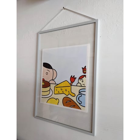 unpis：絵本『アチャチャをつかまえろ！』ジークレーA（受注品）