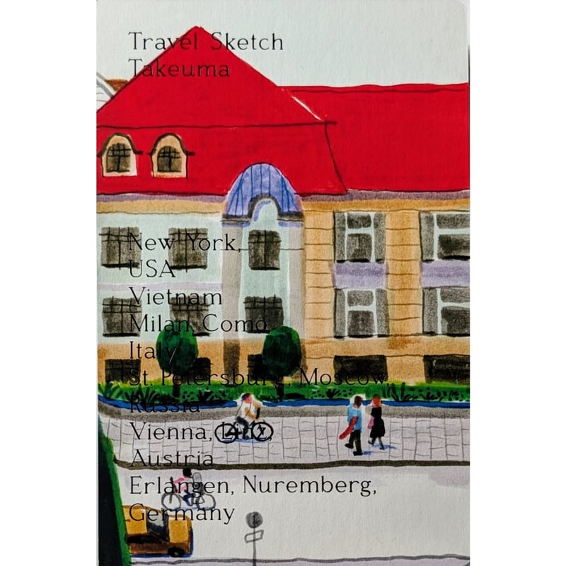 Taketuma 『Travel Sketch』 BOOK Travel Sketch :: Behance