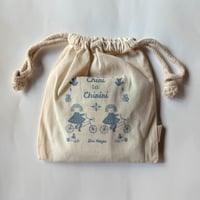 どいかや「チリとチリリ」バスパウダーセット（4種類x各1枚、巾着入り）