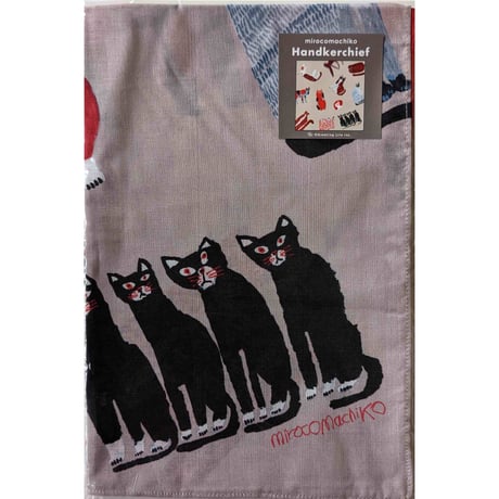 ミロコマチコハンカチ：cat