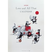 牧野千穂：カレンダー2026「 Love and All That 」