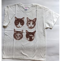 猫街ろまん  Tシャツ（ななはち）  バニラホワイト