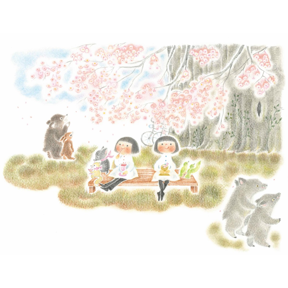 5/11：どいかや 絵本『チリとチリリ さくらのおはなし』原画展 | nowaki