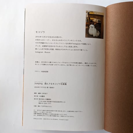『Jumping 跳んでるモコゾウ写真集』＊缶バッジ付