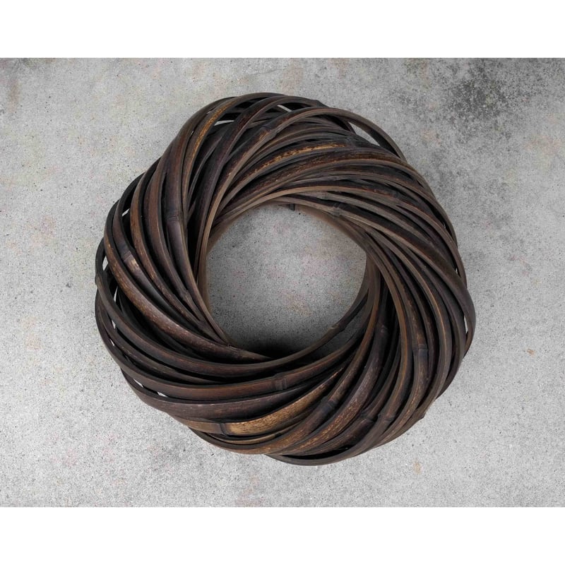 二名良日：黒竹のリース（墨染） | nowaki