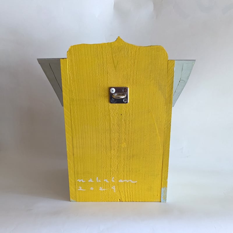 nakaban：立体「canary」（鳥の巣箱/黄） | nowaki