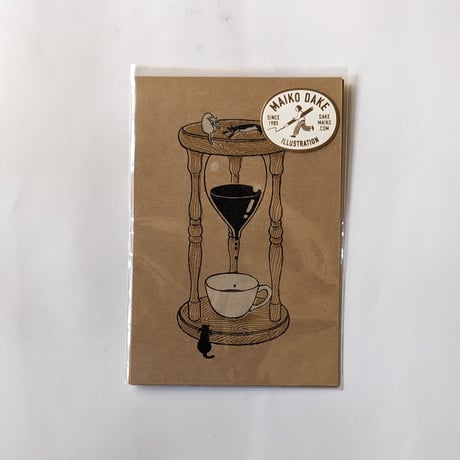 嶽まいこポストカードセット「Strange coffee」