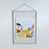 unpis：絵本『アチャチャをつかまえろ！』ジークレーA（受注品）