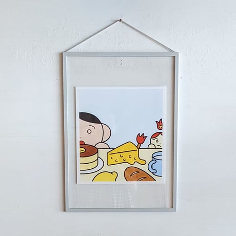 unpis：絵本『アチャチャをつかまえろ！』ジークレーA（受注品）